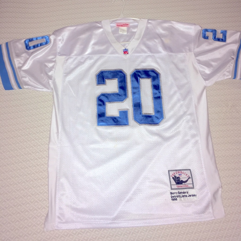 Barry Sanders Detroit Lions Jersey